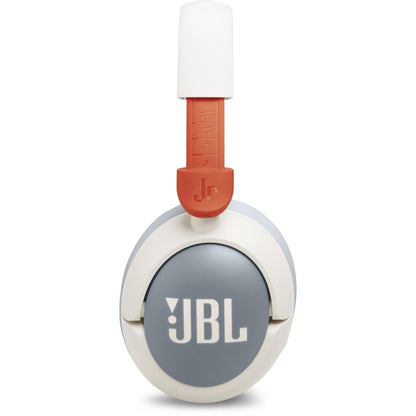 JBL JUNIOR 470NC Wireless Noise Cancelling Kids Over-Ear Headphones - White (AU Stock)