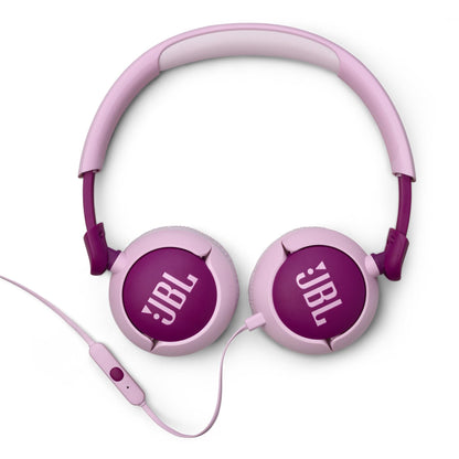 JBL Junior 320 Wired On-Ear Kids Headphones - Purple (AU Stock)