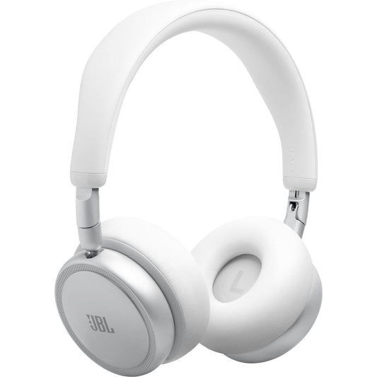 JBL Live 680NC Wireless Noise Cancelling On-ear Headphones - White (AU Stock)