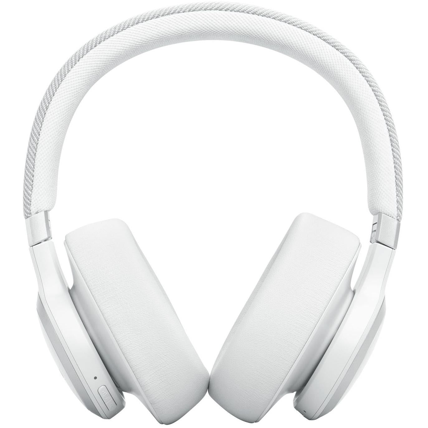 JBL Live 770 True Adaptive Noise Cancelling Wireless Over-Ear Headphones - White (Australian Stock)