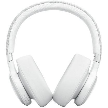 JBL Live 770 True Adaptive Noise Cancelling Wireless Over-Ear Headphones - White (Australian Stock)