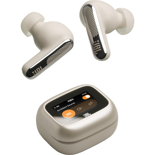 JBL Live Beam 4 TWS Adaptive Noise Cancelling Earbuds - Champagne (AU Stock)