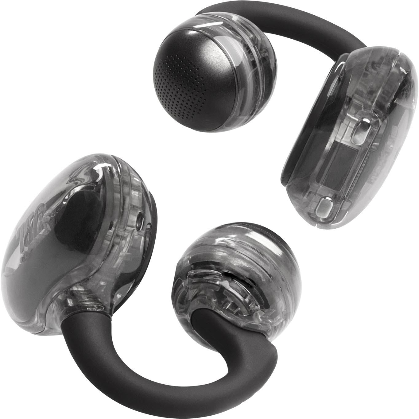 JBL SoundGear Clips TWS Open Ear Buds - Ghost Black (AU Stock)