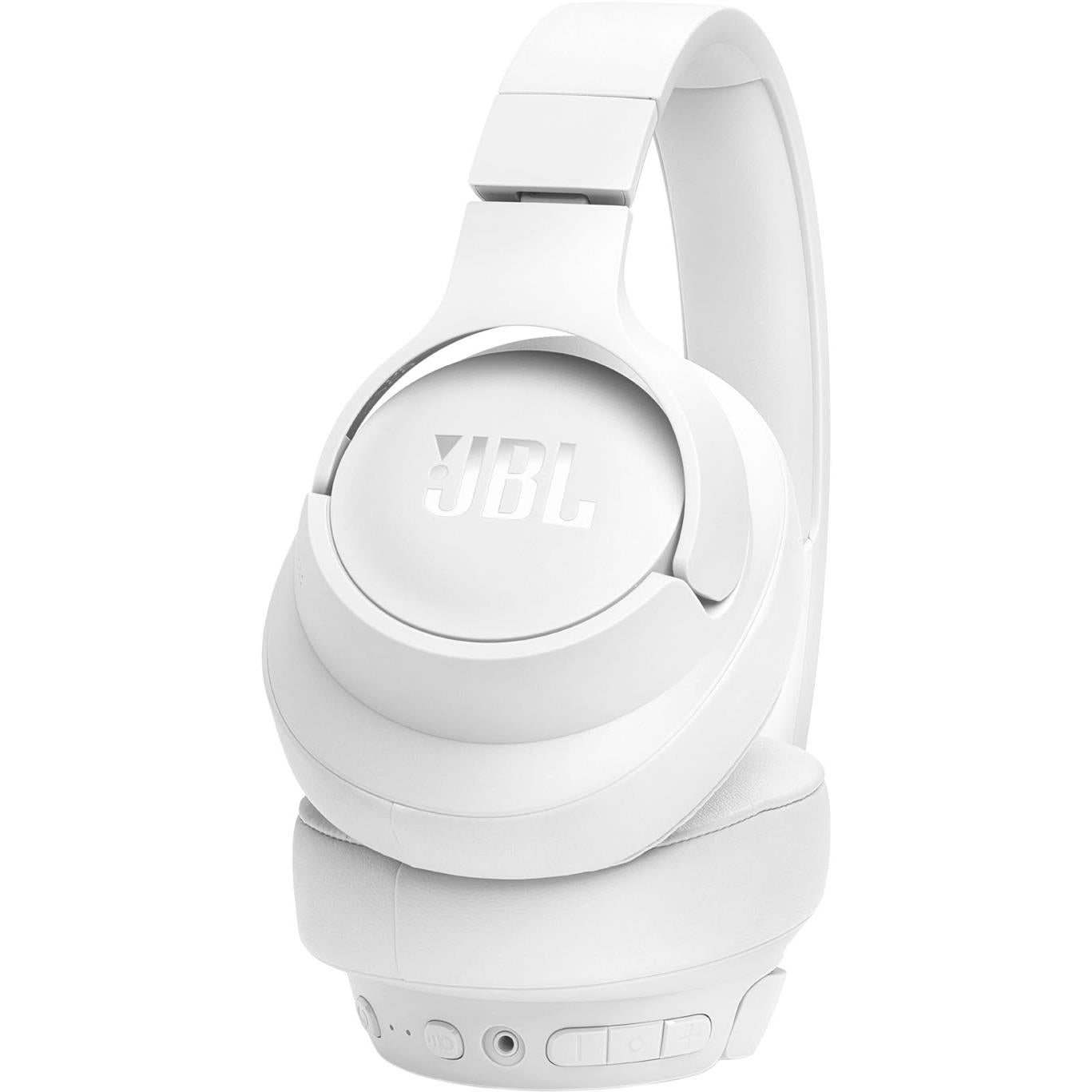 JBL Tune 770 Adaptive Noise Cancelling Wireless Over-Ear Earphones - White (Australian Stock)