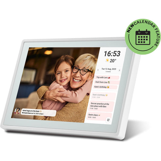 Jackson Frameo Smart Digital Photo Frame 10.1" 16GB - White (AU Stock)