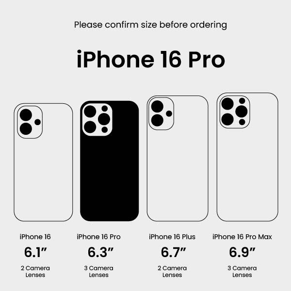 Kore Wallet MagSafe Case - iPhone 16 Pro 6.3" - Black