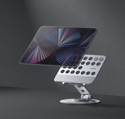Momax Fold Stand Mila Rotatablet Tablet Stand (Silver)
