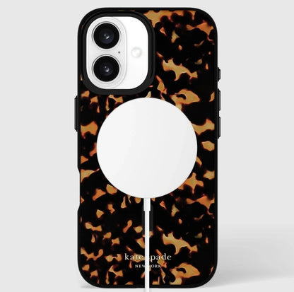 KATE SPADE MagSafe Case for iPhone 16 Plus 6.7" - Tortoise