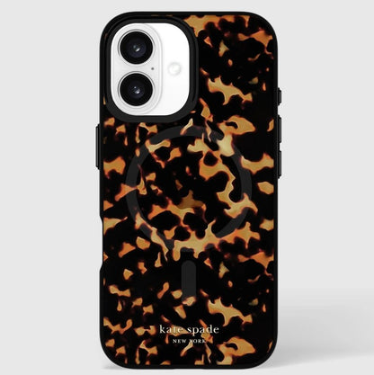 KATE SPADE MagSafe Case for iPhone 16 Plus 6.7" - Tortoise