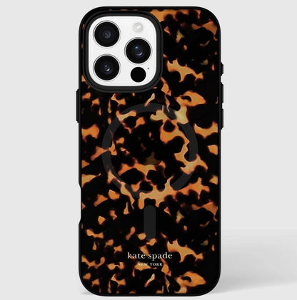 KATE SPADE MagSafe Case for iPhone 16 Pro 6.3" - Tortoise