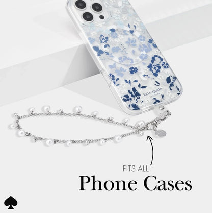KATE SPADE Phone Charm Wristlet - Dazzling Pearl