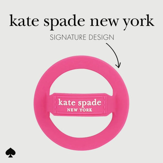 KATE SPADE - Loop Ring MagSafe - Pom Pom Pink