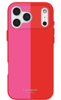 Kate Spade Racing Strip Pop Pink MagSafe Case for iPhone 18 Pro Max 2026 - Pink / Red