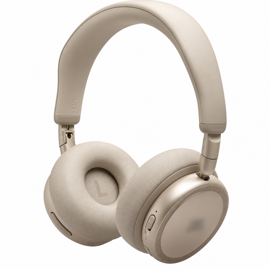 JBL Live 680NC Wireless Noise Cancelling On-ear Headphones - Champagne (AU Stock)