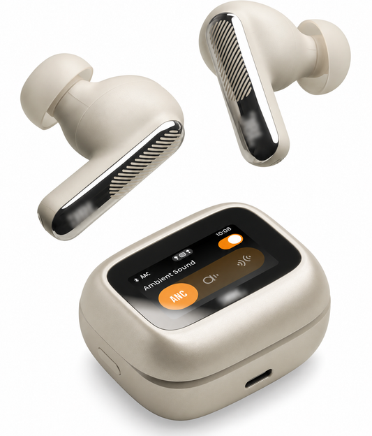 JBL Live Beam 4 TWS Adaptive Noise Cancelling Earbuds - Champagne (AU Stock)