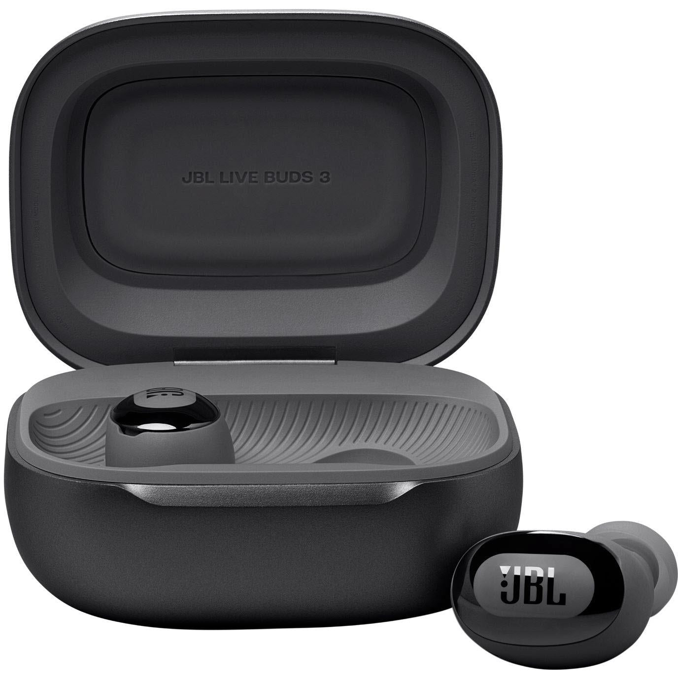 JBL Live Buds 3 TWS Noise Cancelling In-Ear Headphones - Black (AU Stock)