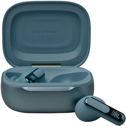 JBL Live Beam 3 TWS Noise Cancelling In-Ear Headphones - Blue (AU Stock)