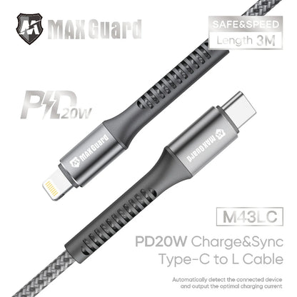 MaxGuard 3M 20W Type C to Lightning Cable [M43LC]