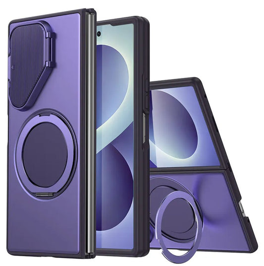 MaxGuard Spin Grip MagSafe Case for Samsung Z Fold 8 Ultra - Purple