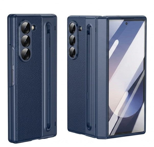 MaxGuard ShockProof with Penslot Case for Samsung Galaxy Z Fold 8 Ultra - Navy