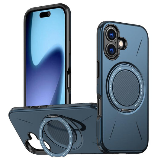 MaxGuard Spin Grip MagSafe Case for Apple iPhone 17 - Navy