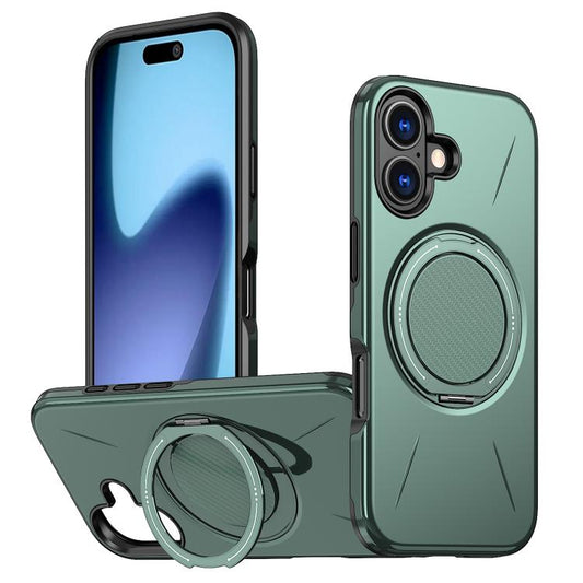 MaxGuard Spin Grip MagSafe Case for Apple iPhone 17 - Green