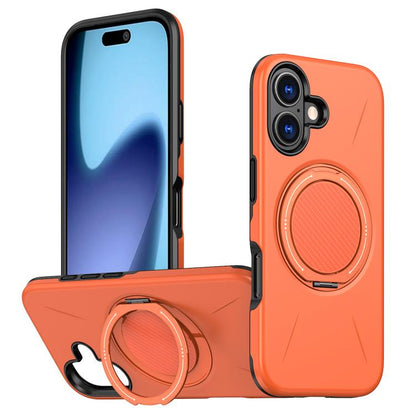MaxGuard Spin Grip MagSafe Case for Apple iPhone 17 - Orange