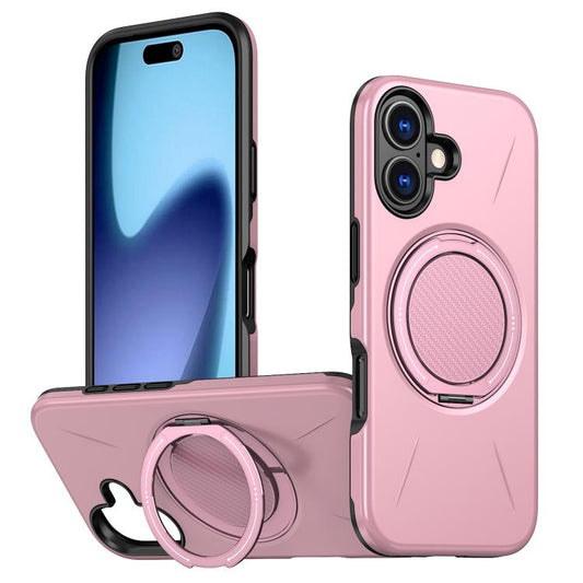 MaxGuard Spin Grip MagSafe Case for Apple iPhone 17 - Pink