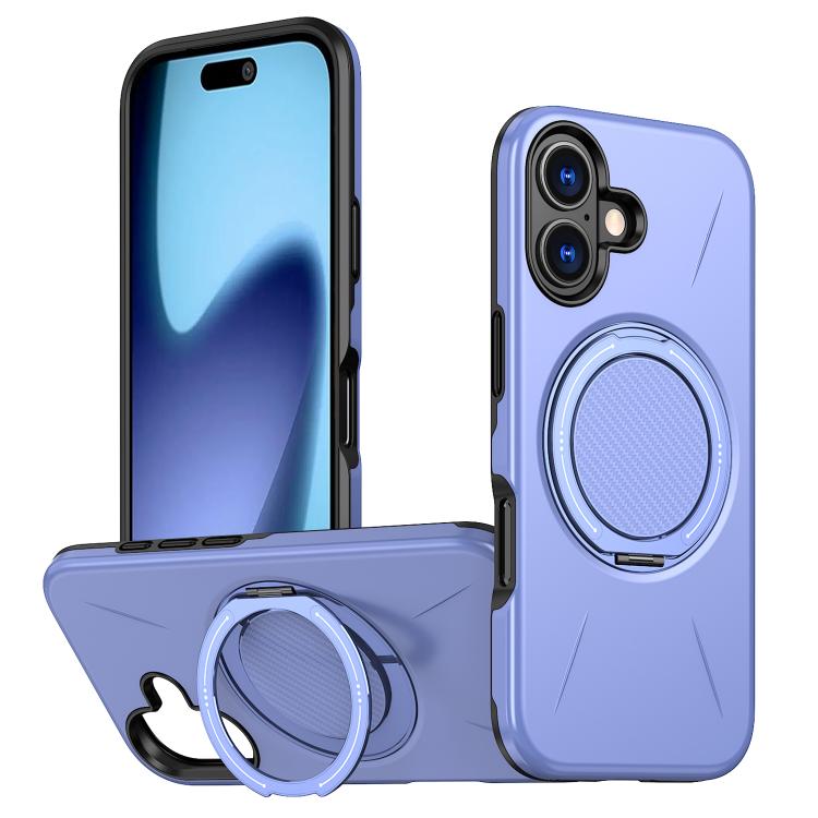 MaxGuard Spin Grip MagSafe Case for Apple iPhone 17 - Purple