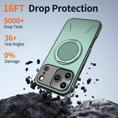 MaxGuard Spin Grip MagSafe Case for Apple iPhone 17 Pro - Green