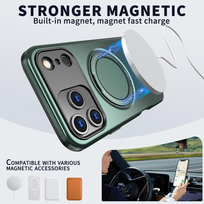 MaxGuard Spin Grip MagSafe Case for Apple iPhone 17 Pro - Green