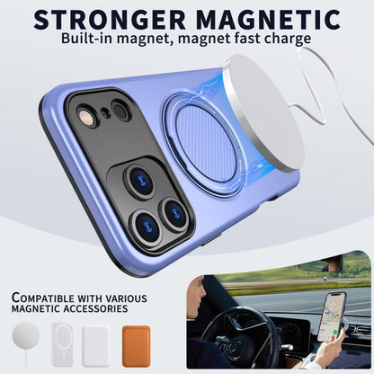 MaxGuard Spin Grip MagSafe Case for Apple iPhone 17 Pro - Purple