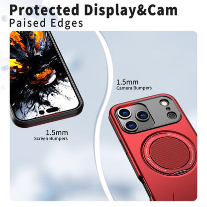 MaxGuard Spin Grip MagSafe Case for Apple iPhone 17 Pro - Red