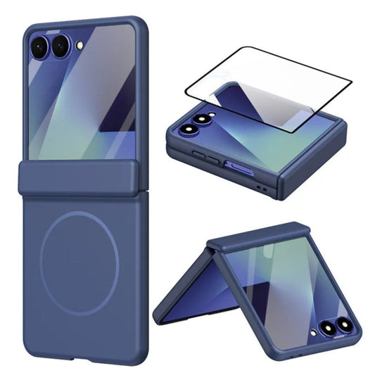 MaxGuard MagSnap Case for Samsung Galaxy Z Flip 8 - Navy