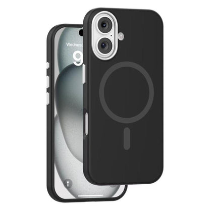 MaxGuard Liquid Silicone MagSafe Case for iPhone 17 - Black
