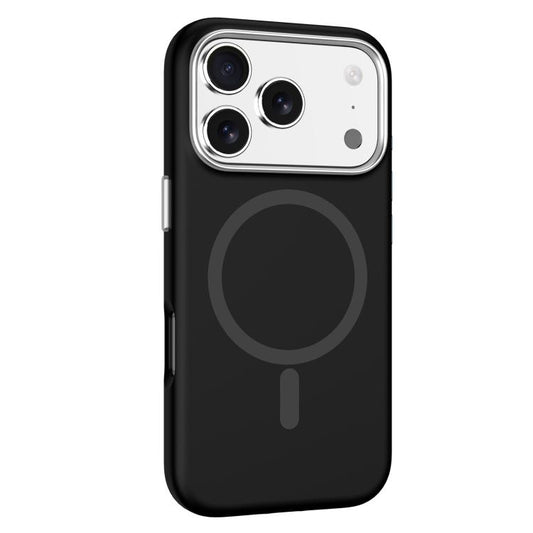 MaxGuard Liquid Silicone MagSafe Case for iPhone 17 Pro - Black