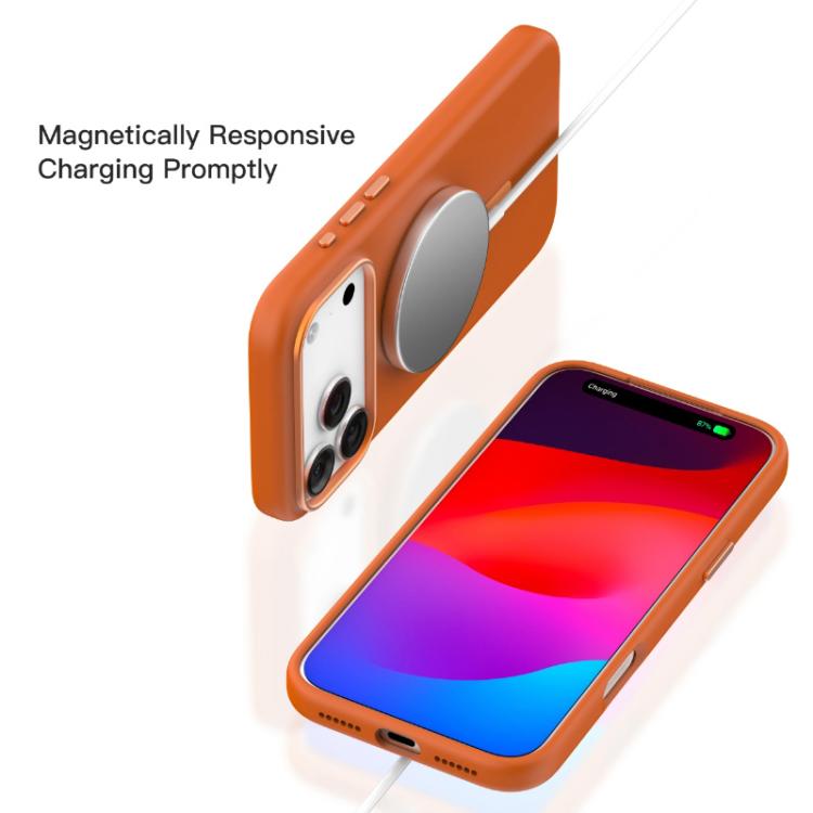 MaxGuard Liquid Silicone MagSafe Case for iPhone 17 Pro Max - Navy