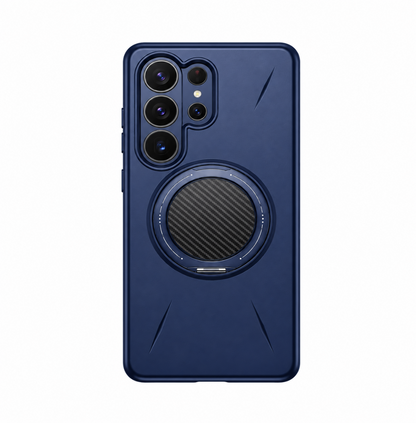 MaxGuard Spin Grip MagSafe Case for Samsung Galaxy S26 Ultra - Navy