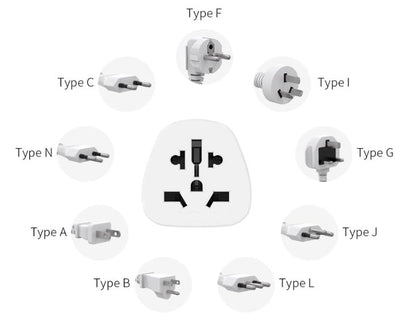 MaxPower All-in-One International Travel Adaptor Convert to Australia Plug [MBK01]
