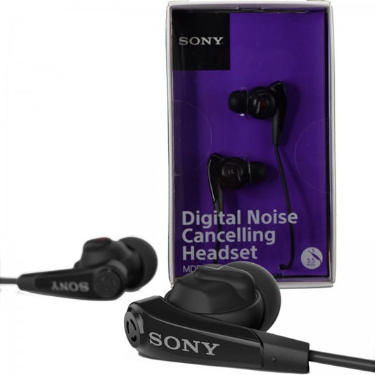 Original Sony Digital Noise Cancelling earphone BLACK, MDR-NC31EM