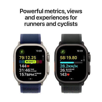 Apple Watch Ultra 2 GPS + Cellular 49mm Black Titanium Case / Trail Loop [S/M] - MX4U3ZPA