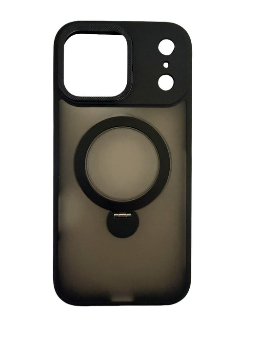 MaxGuard MERGEGRIP Stand Case - iPhone 17 Pro 6.3" - Black