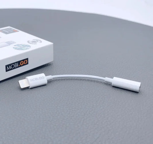 MOBiGO LIGHTNING TO 3.5MM HEADPHONE JACK ADAPTER
