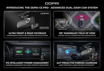 DDPAI N1 Dual-Channel Dashcam