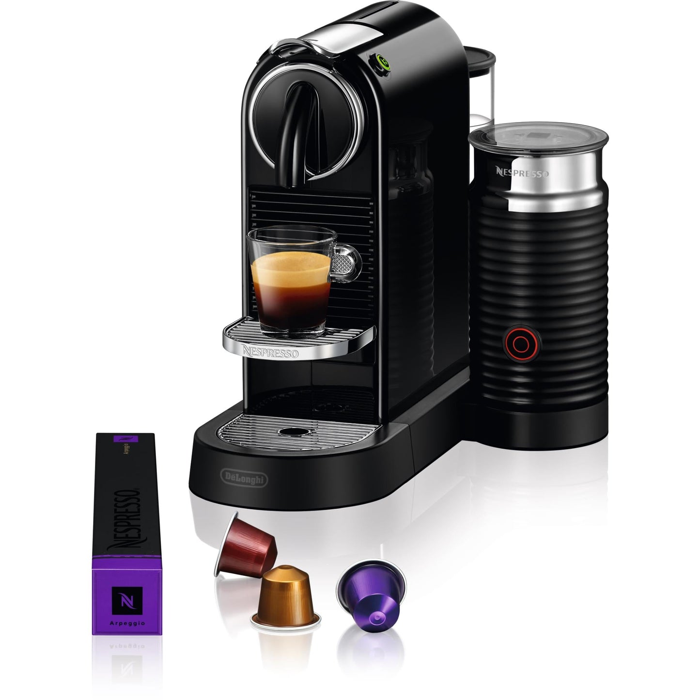 Nespresso Citiz & Milk Coffee Machine by DeLonghi - Black