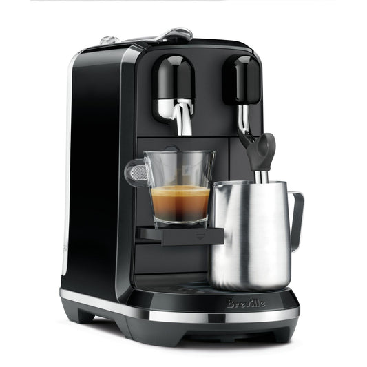 Nespresso Creatista Uno Capsule Coffee Machine By Breville - Black Sesame
