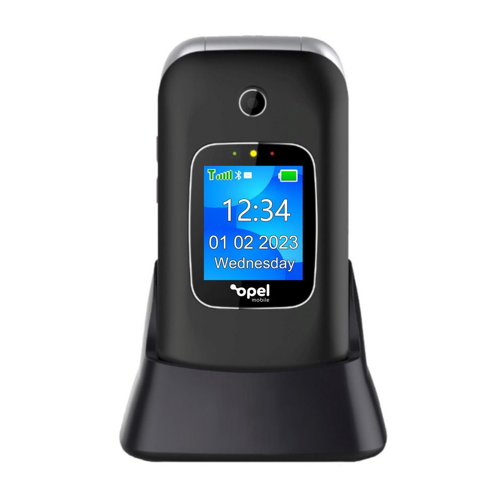 Opel Mobile FlipPhone 6 4G 128MB/32GB - Black