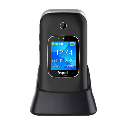 Opel Mobile FlipPhone 6 4G 128MB/32GB - Black