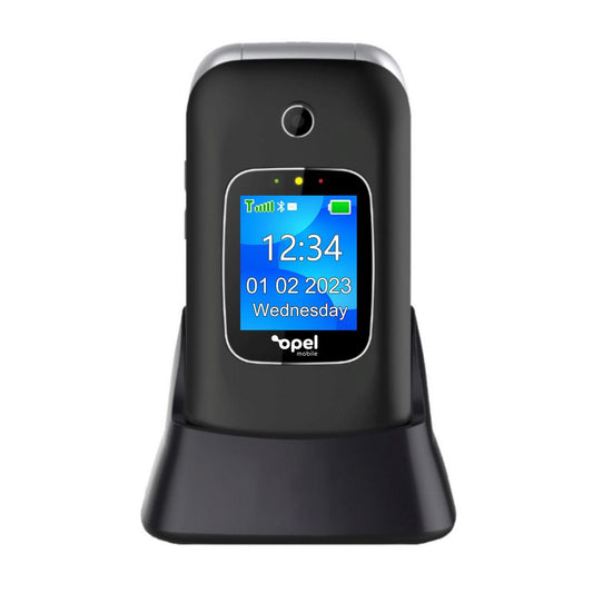 Opel Mobile FlipPhone 6 4G 128MB/32GB - Black