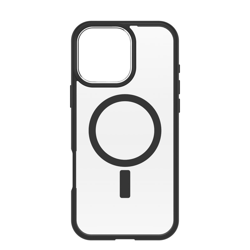 OtterBox React MagSafe Case - iPhone 16 6.1" - Black Crystal